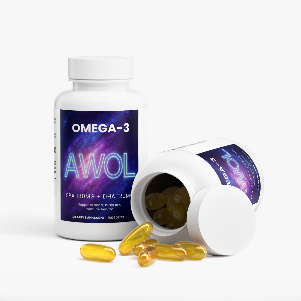 Omega-3 EPA 180mg + DHA 120mg